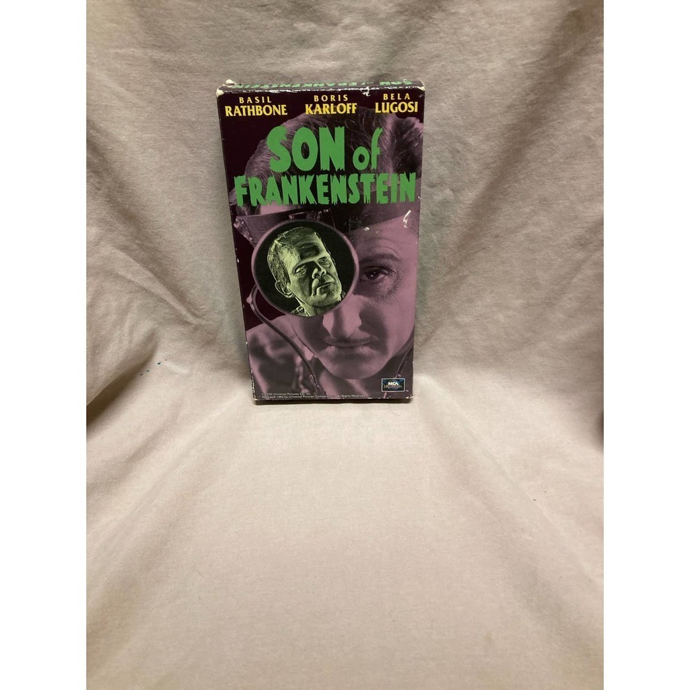 Son of Frankenstein (1939) Sealed Horror VHS 1990 MCA UNIVERSAL MONSTER